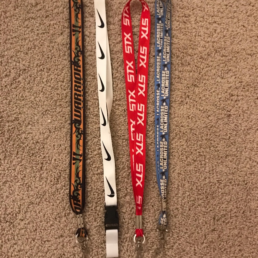 STX, Warrior, and Lax Unlimited lanyards